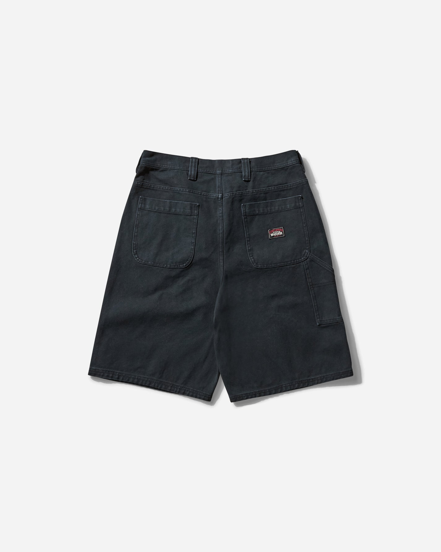 Stüssy Work Short Washed Canvas Black Shorts Short 112327 0001