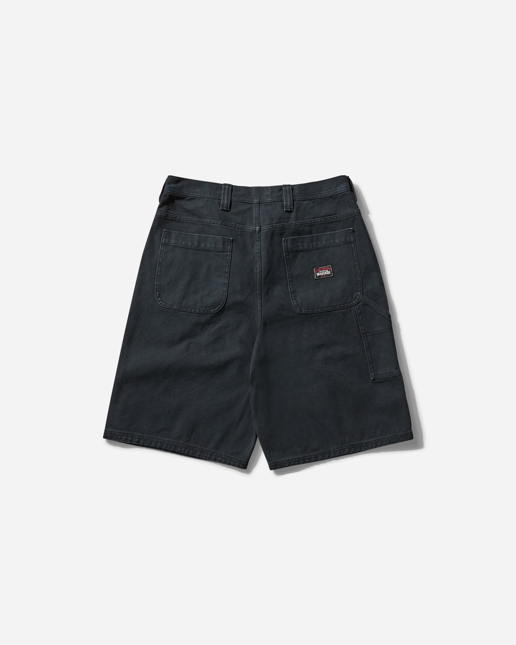 Stüssy Work Short Washed Canvas Black Shorts Short 112327 0001