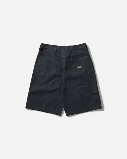 Stüssy Work Short Washed Canvas Black Shorts Short 112327 0001