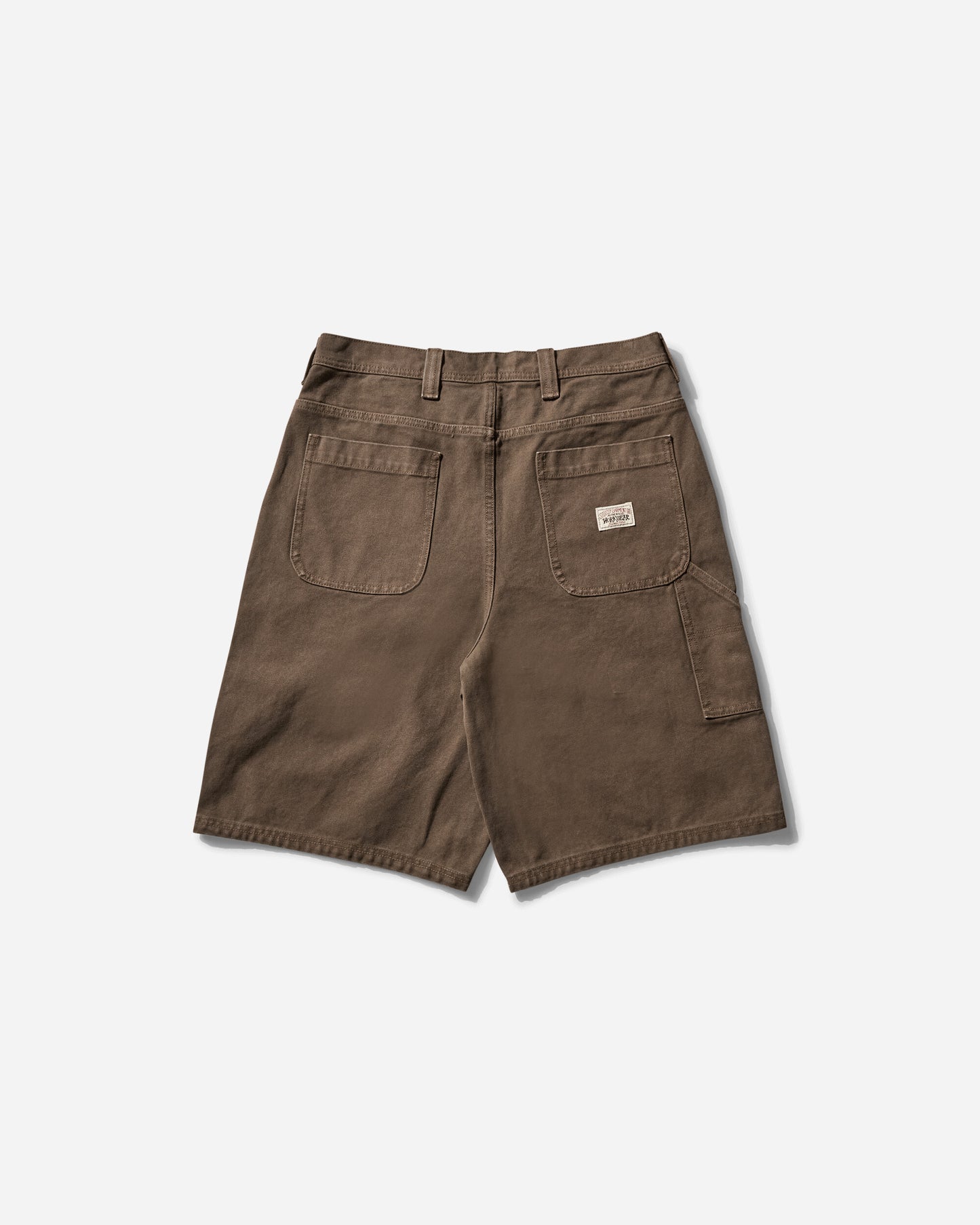 Stüssy Work Short Washed Canvas Brown Shorts Short 112327 1001