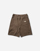 Stüssy Work Short Washed Canvas Brown Shorts Short 112327 1001