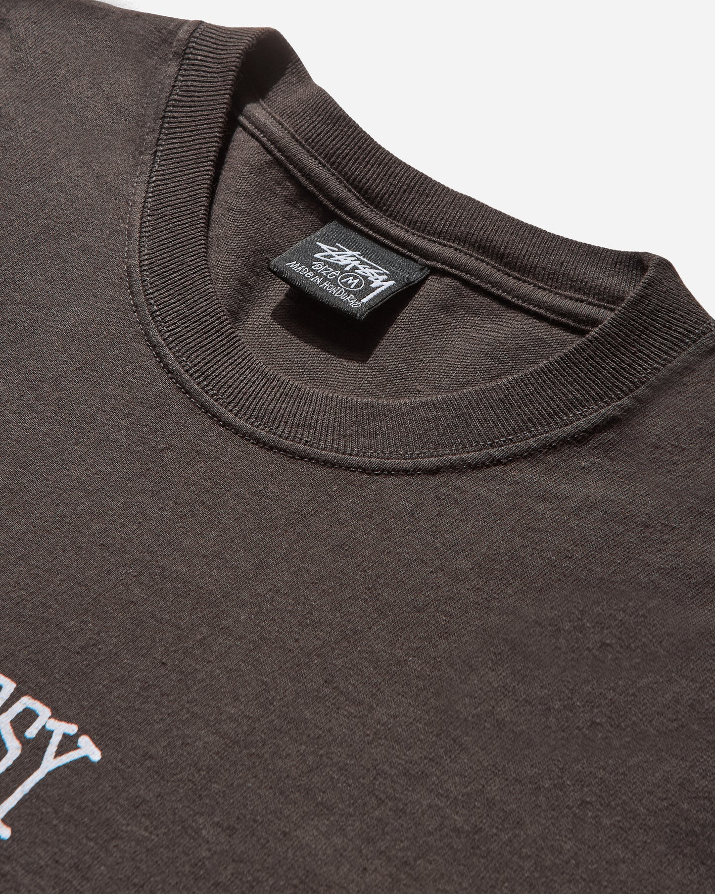 Stüssy Authentic Gear Pig. Dyed Tee Faded Black T-Shirts Shortsleeve 1905124 0090