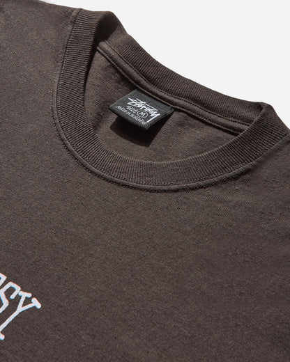 Stüssy Authentic Gear Pig. Dyed Tee Faded Black T-Shirts Shortsleeve 1905124 0090