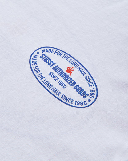 Stüssy Authorized Tee White T-Shirts Shortsleeve 1905122 1201