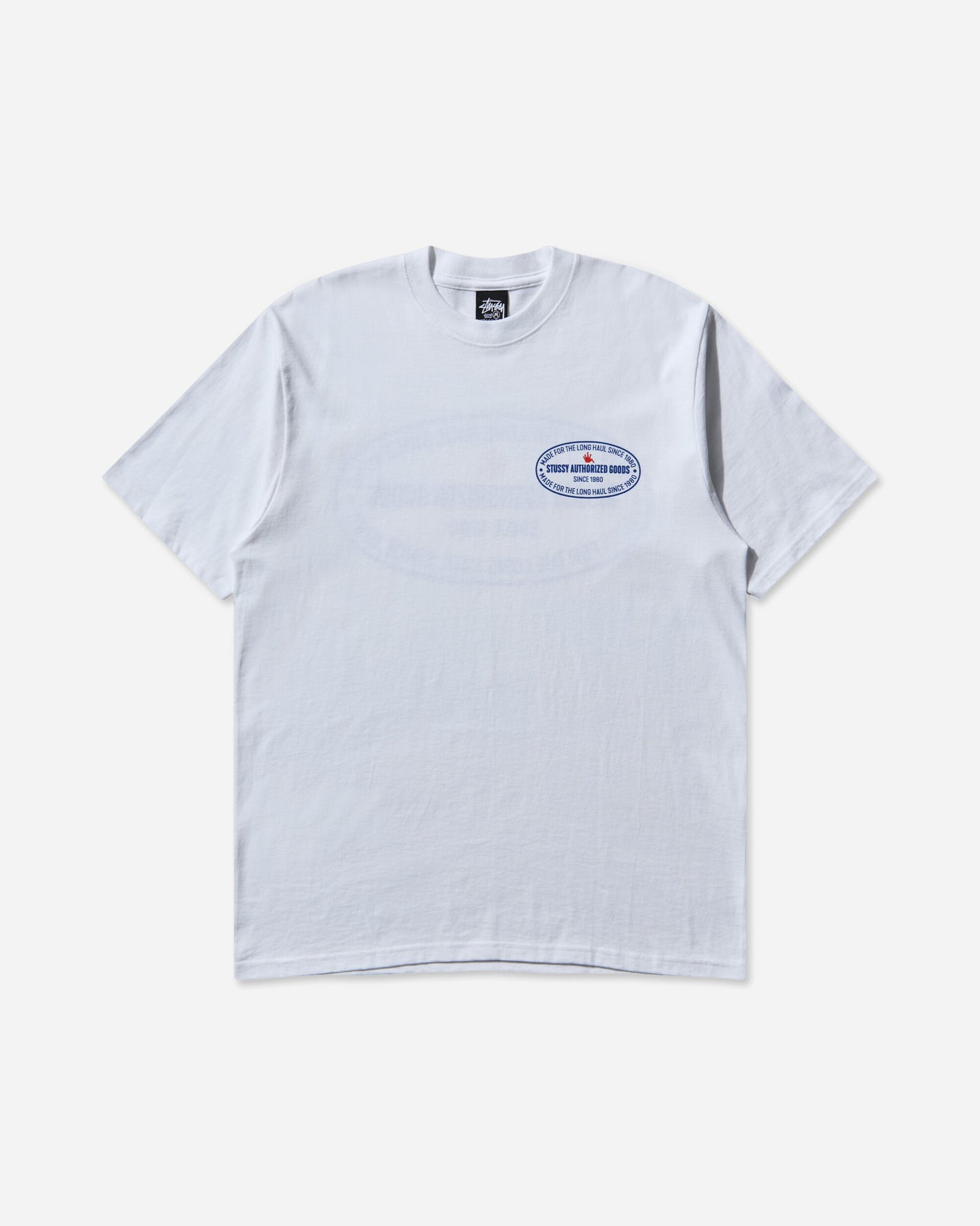 Stüssy Authorized Tee White T-Shirts Shortsleeve 1905122 1201