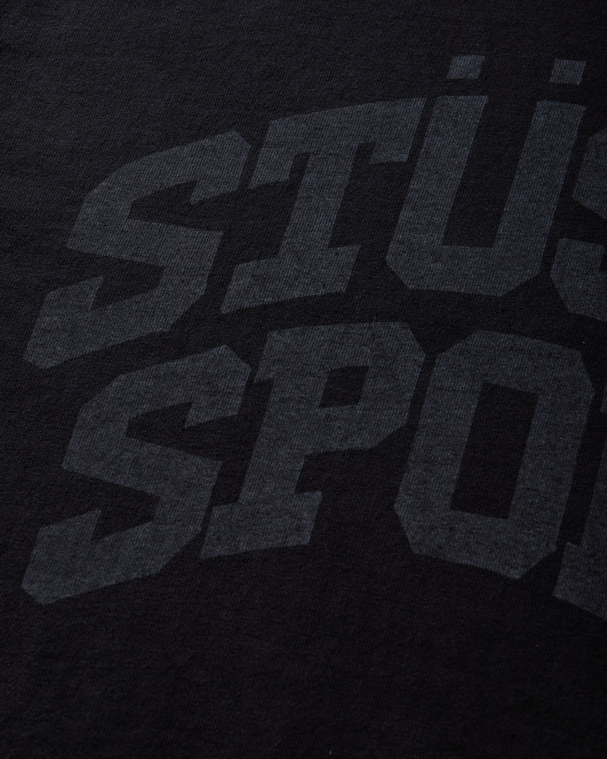 Stüssy Block Sport Tee Black T-Shirts Shortsleeve 1905217SJ BLACK