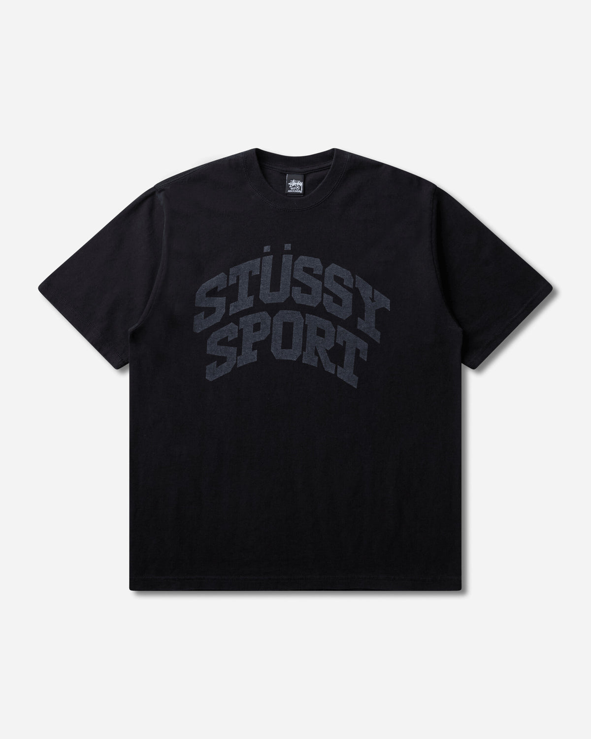 Stüssy Block Sport Tee Black T-Shirts Shortsleeve 1905217SJ BLACK