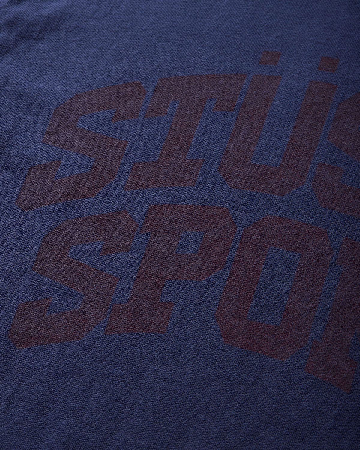 Stüssy Block Sport Tee Navy T-Shirts Shortsleeve 1905217SJ NAVY