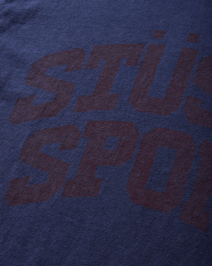 Stüssy Block Sport Tee Navy T-Shirts Shortsleeve 1905217SJ NAVY