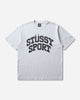 Stüssy Block Sport Tee Ash Heather T-Shirts Shortsleeve 1905217SJ ASH HEATHER