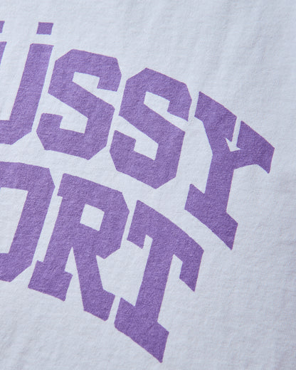 Stüssy Block Sport Tee White T-Shirts Shortsleeve 1905217SJ WHIT