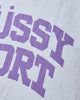 Stüssy Block Sport Tee White T-Shirts Shortsleeve 1905217SJ WHIT