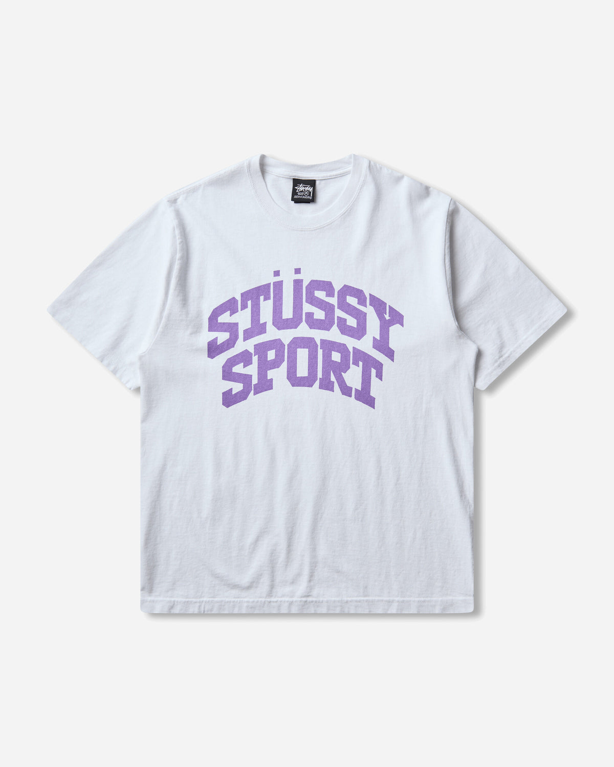 Stüssy Block Sport Tee White T-Shirts Shortsleeve 1905217SJ WHIT