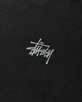 Stüssy Built In Usa Pig. Dyed Tee Black T-Shirts Shortsleeve 1905059SJ 0001