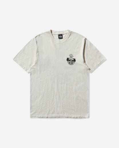 Stüssy Built To Last Pig. Dyed Tee Natural T-Shirts Shortsleeve 1905125 1002