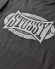Stüssy Champion Oval Pig. Dyed Tee Faded Black T-Shirts Shortsleeve 1905144SJ 0090