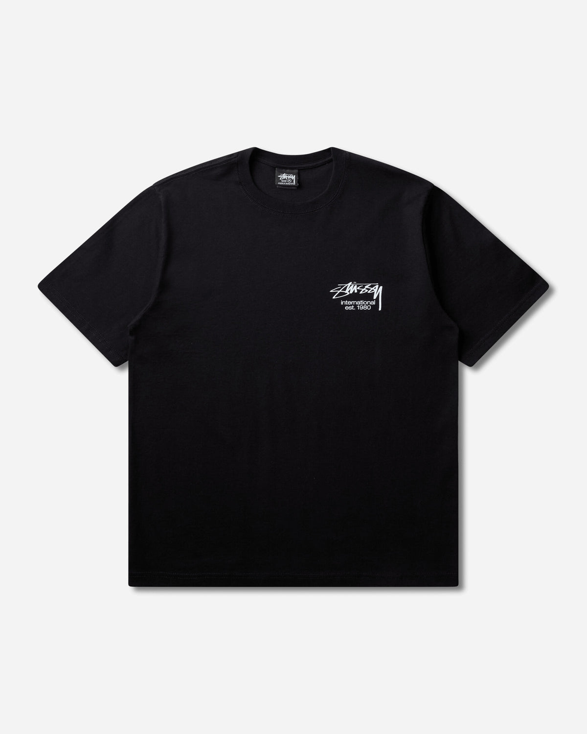 Stüssy Dice Clock Tee Black T-Shirts Shortsleeve 1905202SJ BLACK