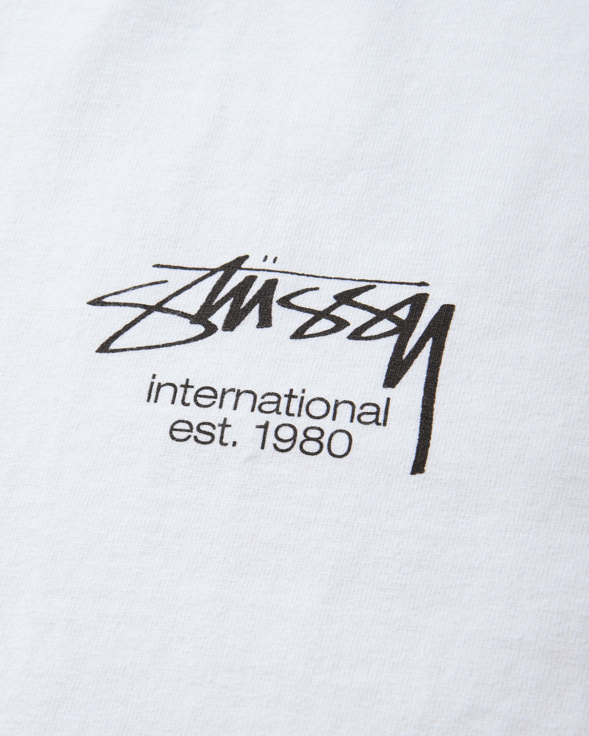 Stüssy Dice Clock Tee White T-Shirts Shortsleeve 1905202SJ WHITE