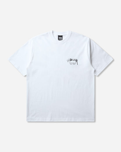 Stüssy Dice Clock Tee White T-Shirts Shortsleeve 1905202SJ WHITE