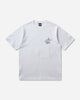 Stüssy Dot Surf Tee White T-Shirts Shortsleeve 1905195SJ 1201