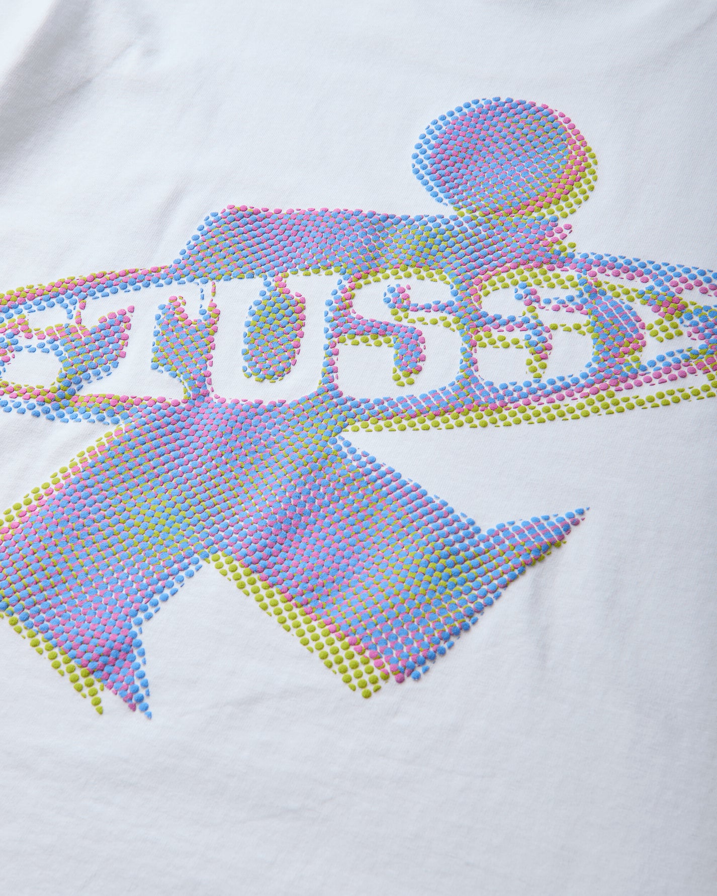 Stüssy Dot Surf Tee White T-Shirts Shortsleeve 1905195SJ 1201