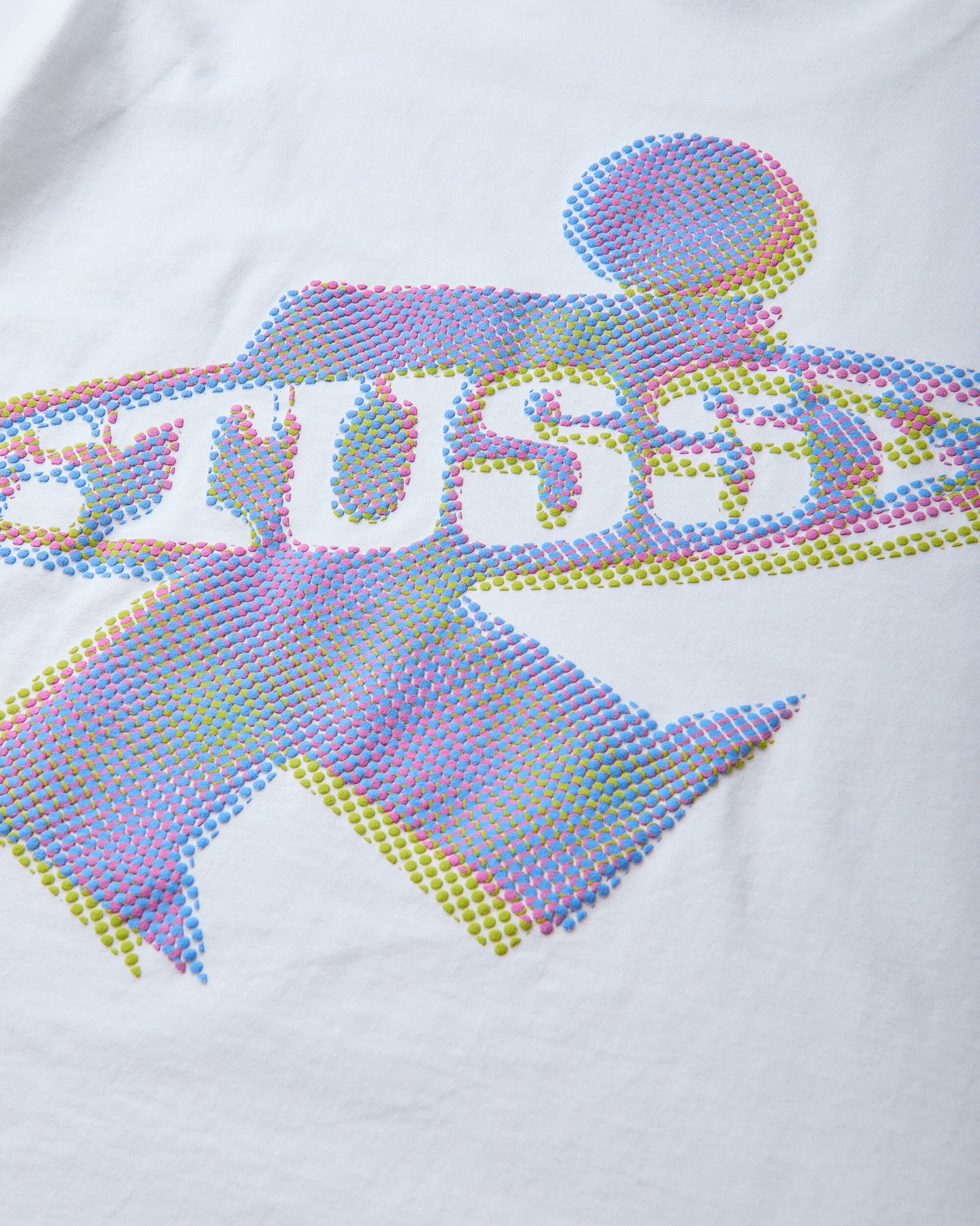 Stüssy Dot Surf Tee White T-Shirts Shortsleeve 1905195SJ 1201