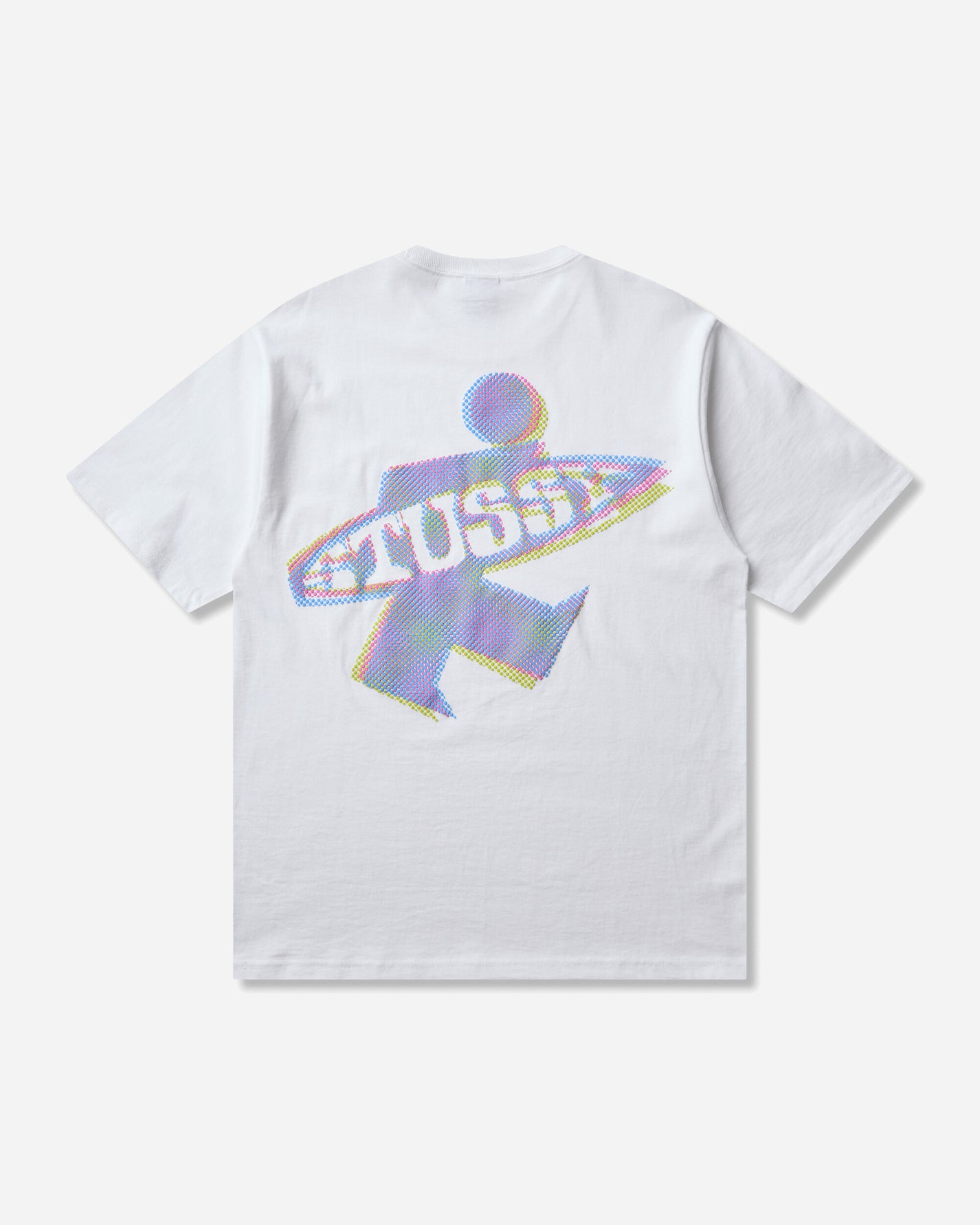 Stüssy Dot Surf Tee White T-Shirts Shortsleeve 1905195SJ 1201