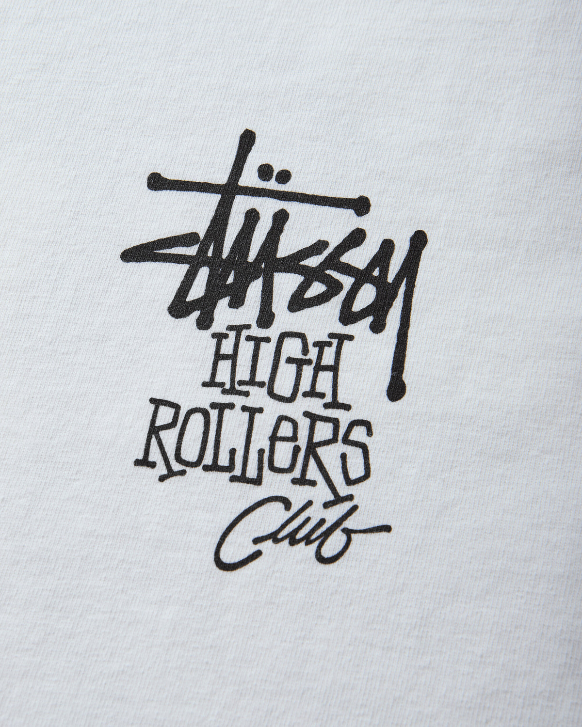 Stüssy High Rollers Pig. Dyed Tee Natural T-Shirts Shortsleeve 1905200SJ NATURAL