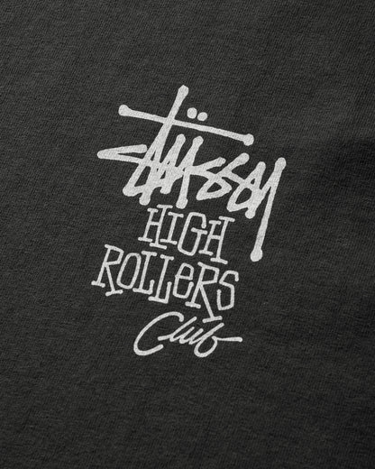 Stüssy High Rollers Pig. Dyed Tee Faded Black T-Shirts Shortsleeve 1905200SJ FADED BLACK