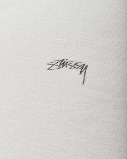 Stüssy Lazy Ss Tee White T-Shirts Shortsleeve 1140283 1201