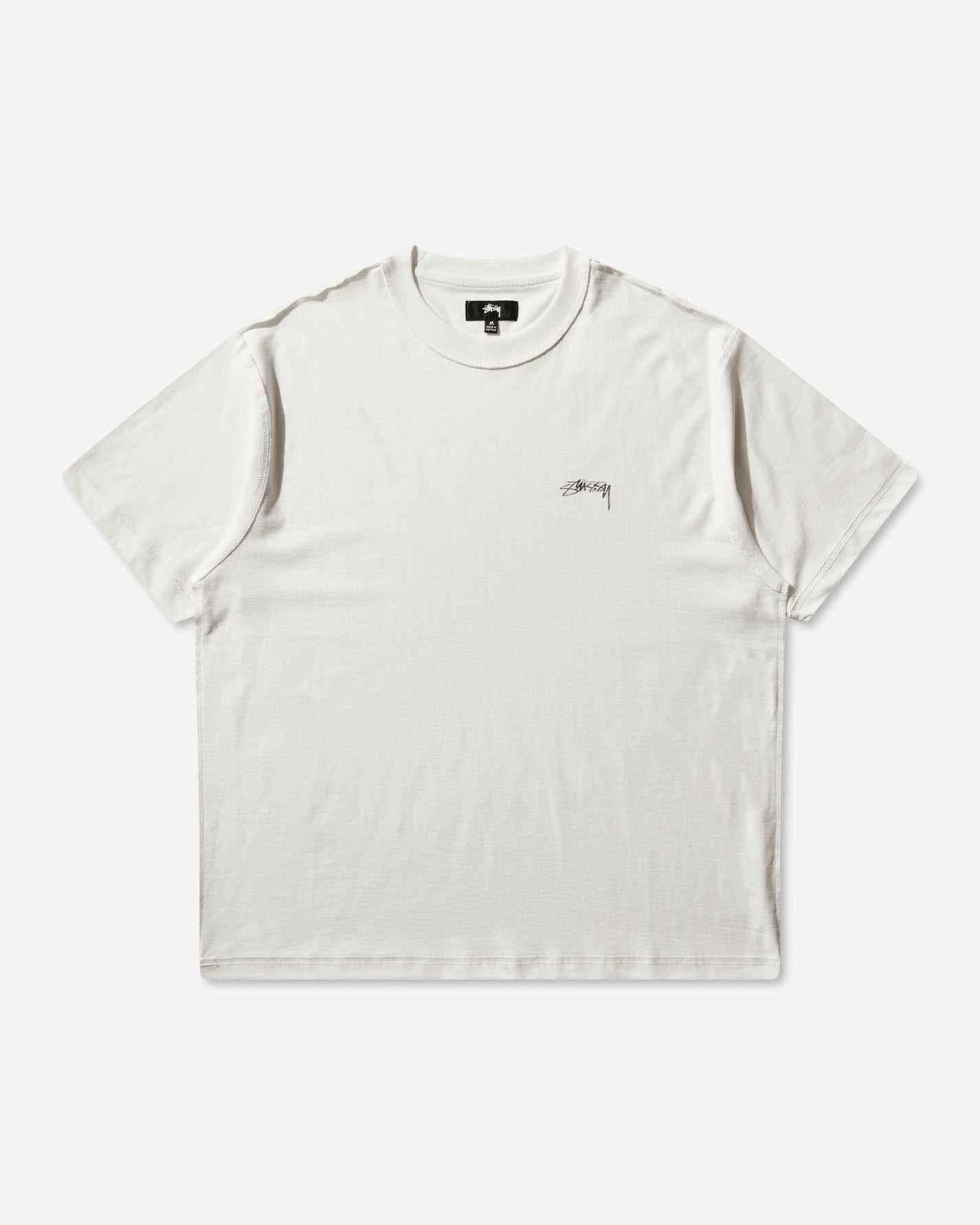 Stüssy Lazy Ss Tee White T-Shirts Shortsleeve 1140283SJ 1201