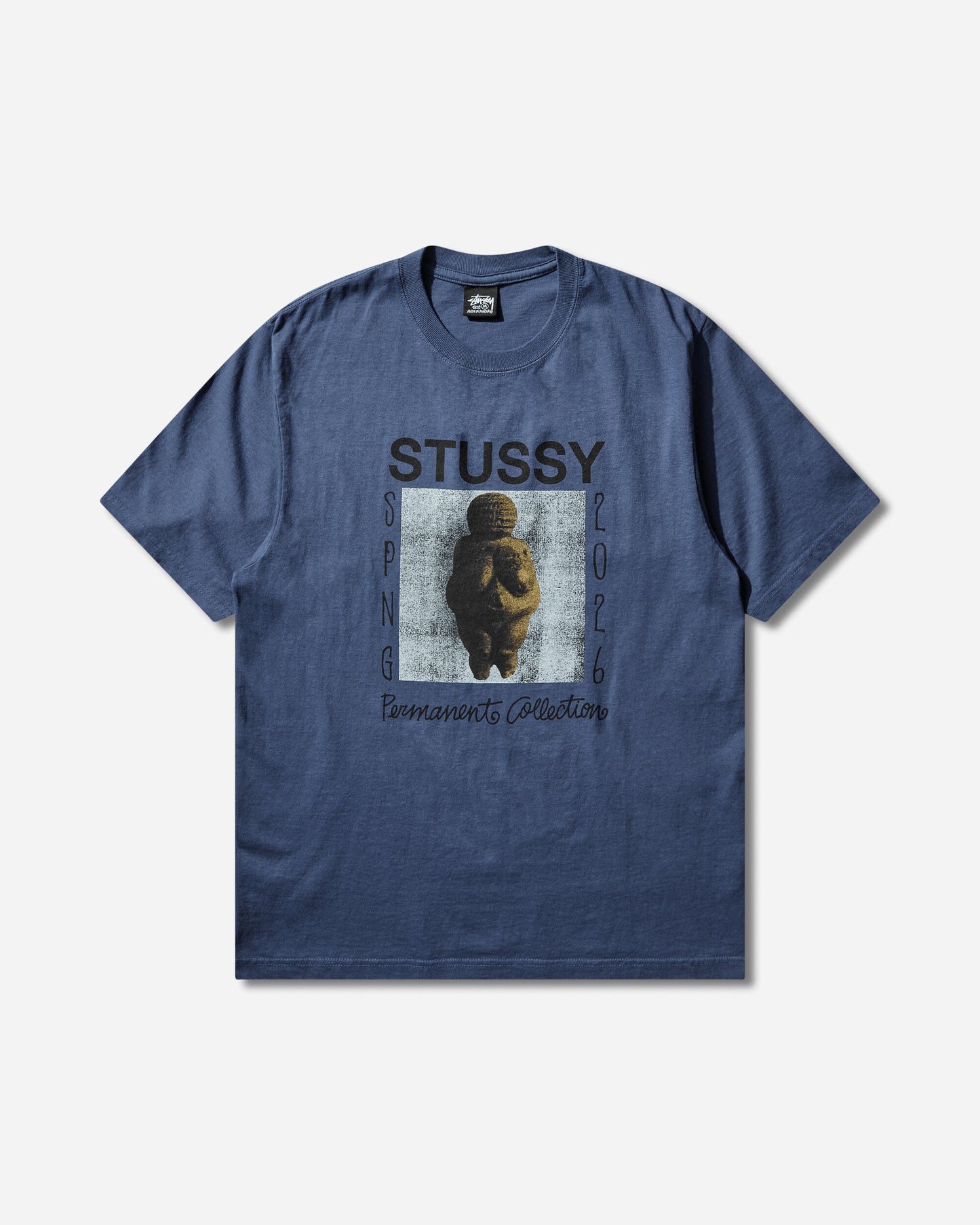 Stüssy Permanent Collection Pd Tee Indigo T-Shirts Shortsleeve 1905182SJ 0811