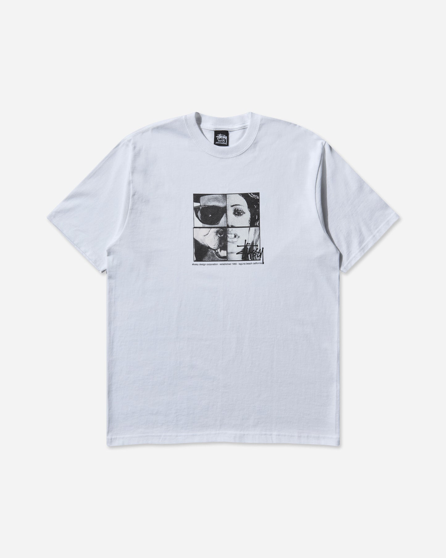 Stüssy Personalities Tee White T-Shirts Shortsleeve 1905120 1201