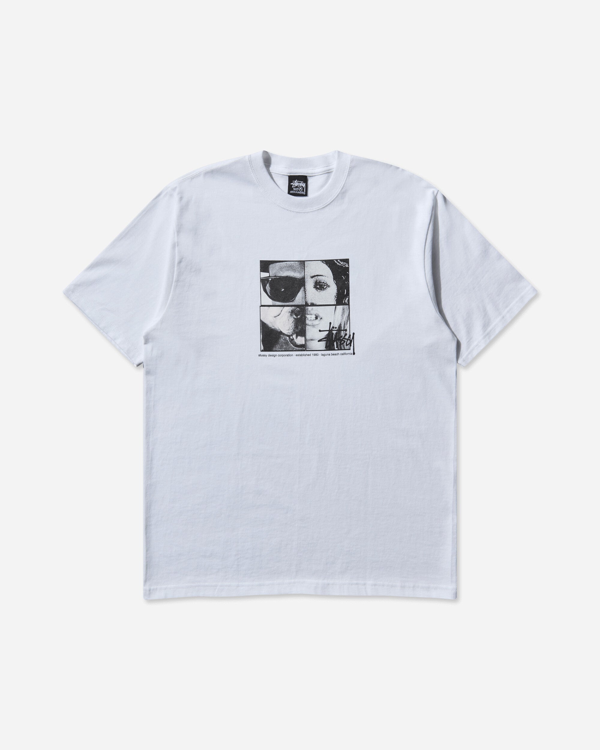 Stüssy Personalities Tee White T-Shirts Shortsleeve 1905120 1201