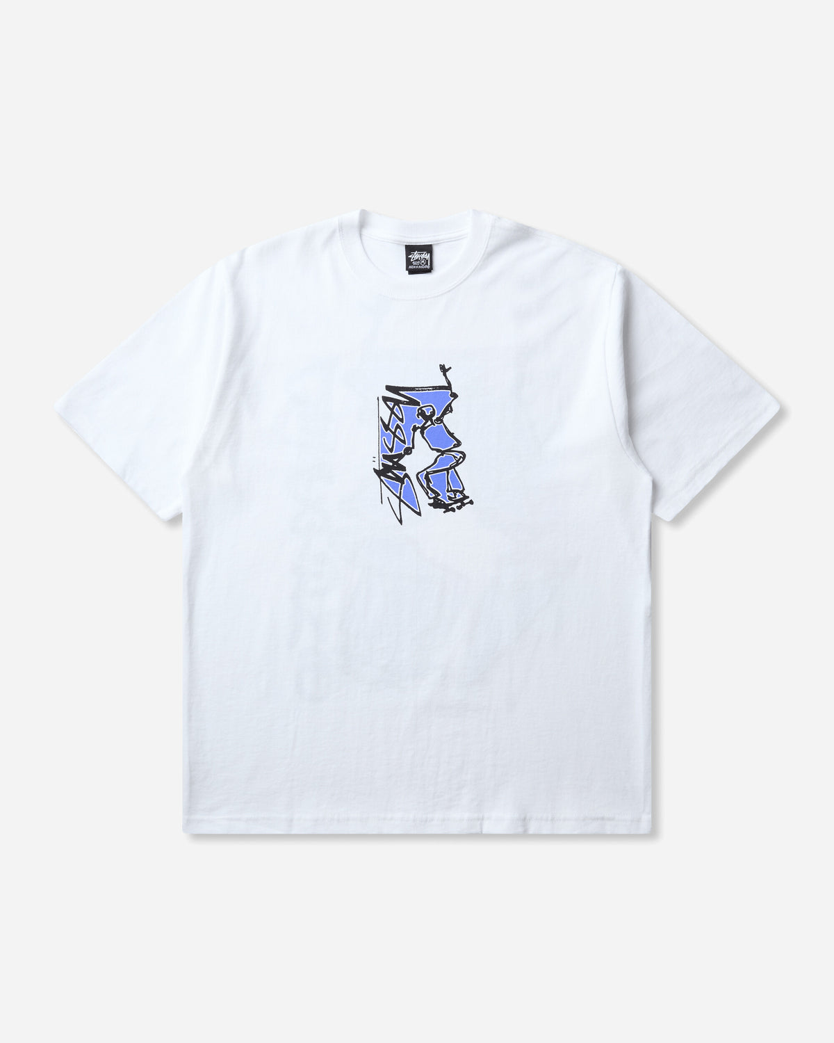 Stüssy Smooth Sk8 Tee White T-Shirts Shortsleeve 1905201SJ WHITE