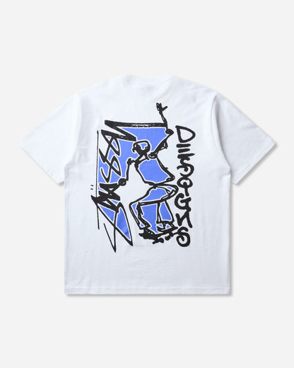 Stüssy Smooth Sk8 Tee White T-Shirts Shortsleeve 1905201SJ WHITE