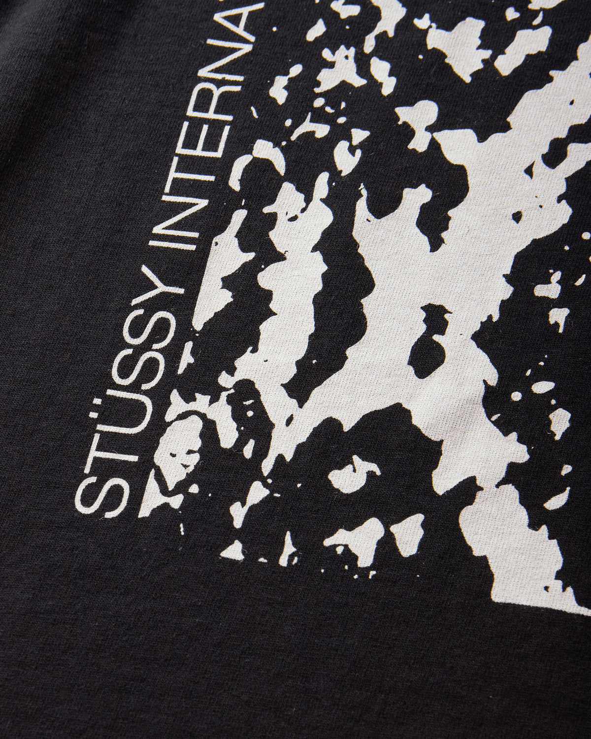 Stüssy Snakeskin Tee Black T-Shirts Shortsleeve 1905199SJ BLACK