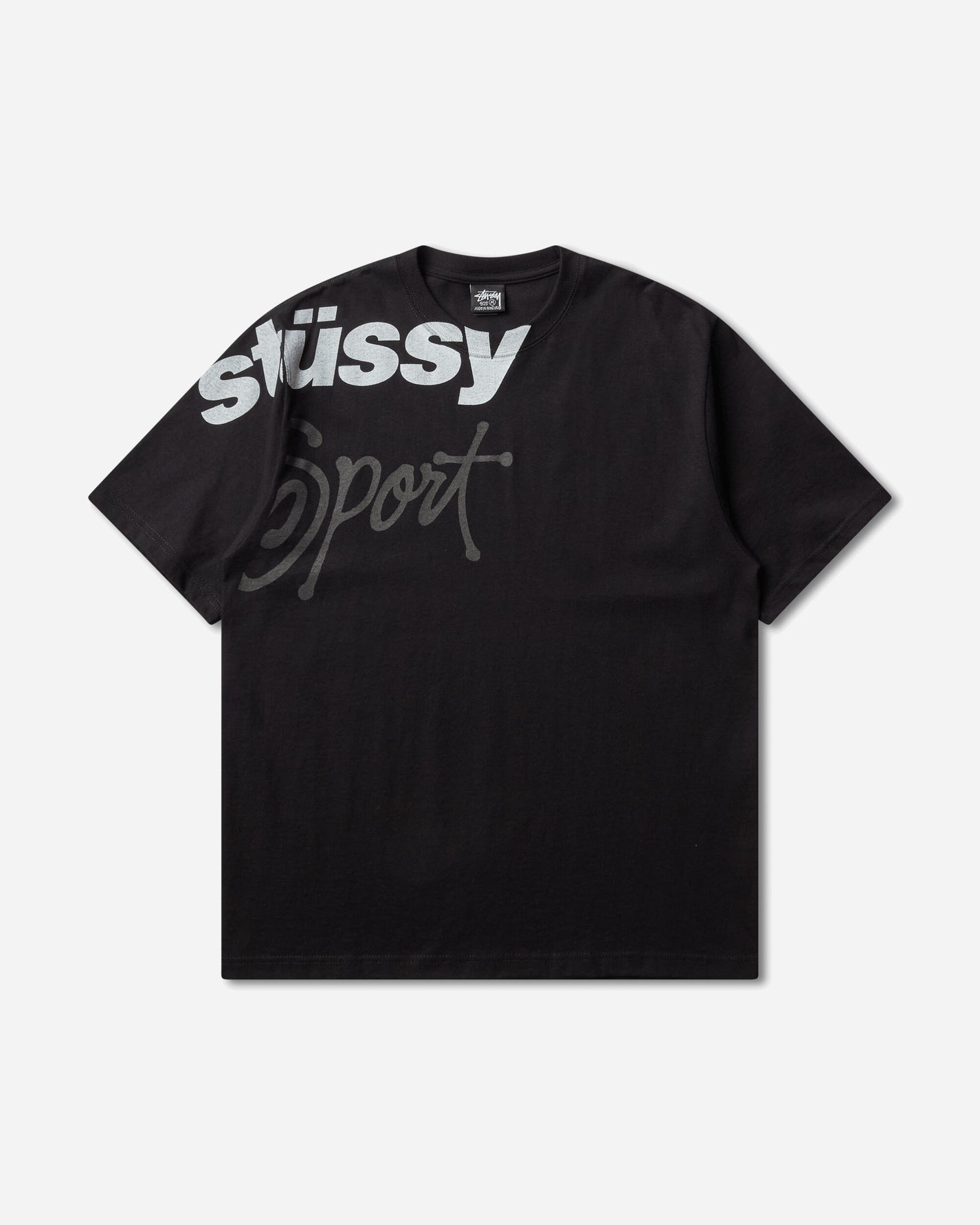 Stüssy Stussy Sport Tee Black T-Shirts Shortsleeve 1905188SJ 0001