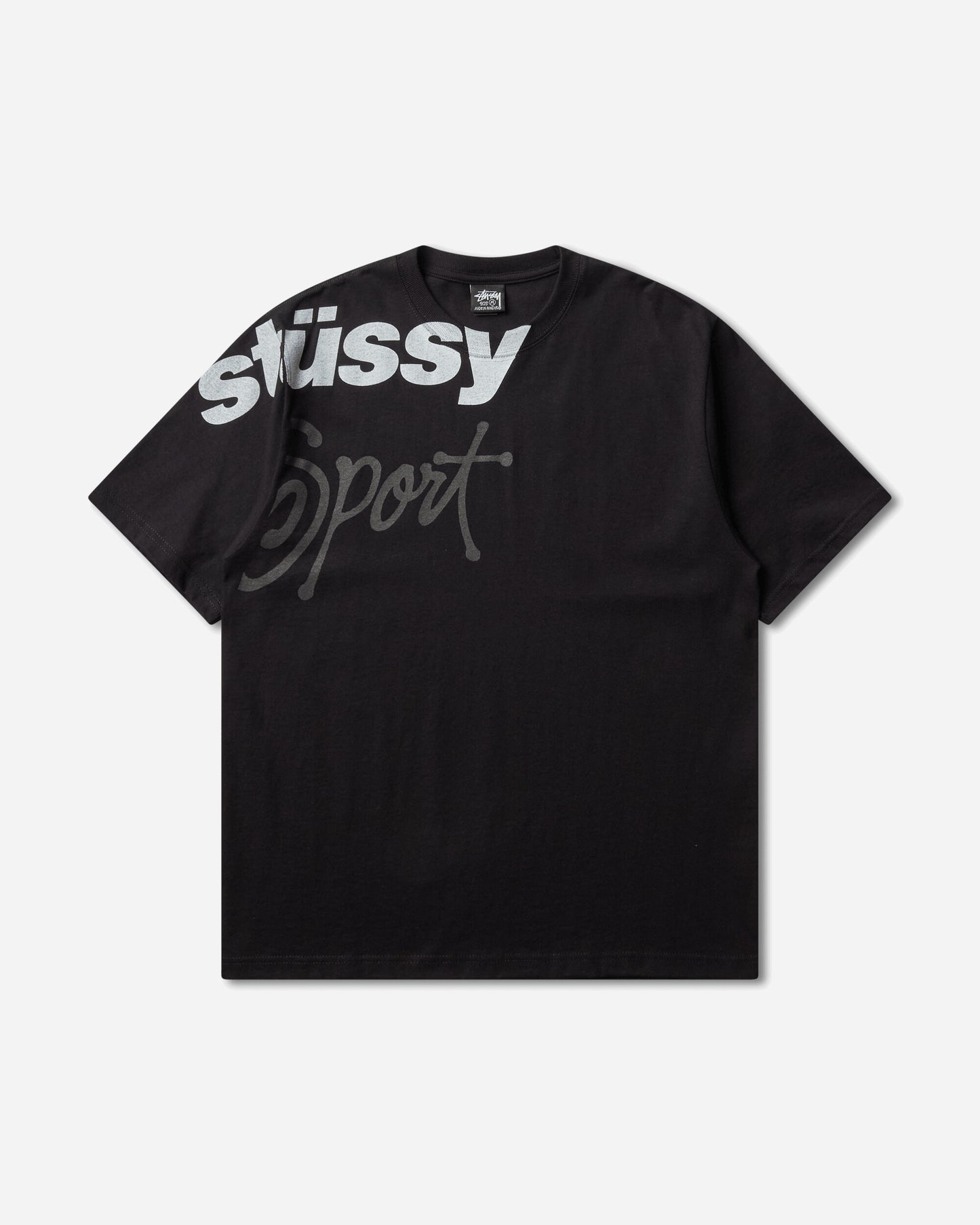 Stüssy Stussy Sport Tee Black T-Shirts Shortsleeve 1905188SJ 0001