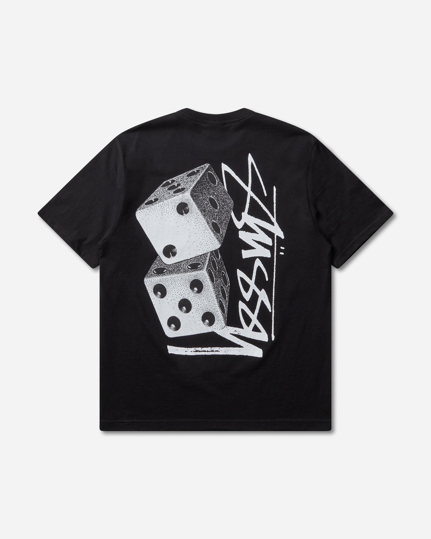 Stüssy Tall Dice Tee Black T-Shirts Shortsleeve 1905187SJ 0001