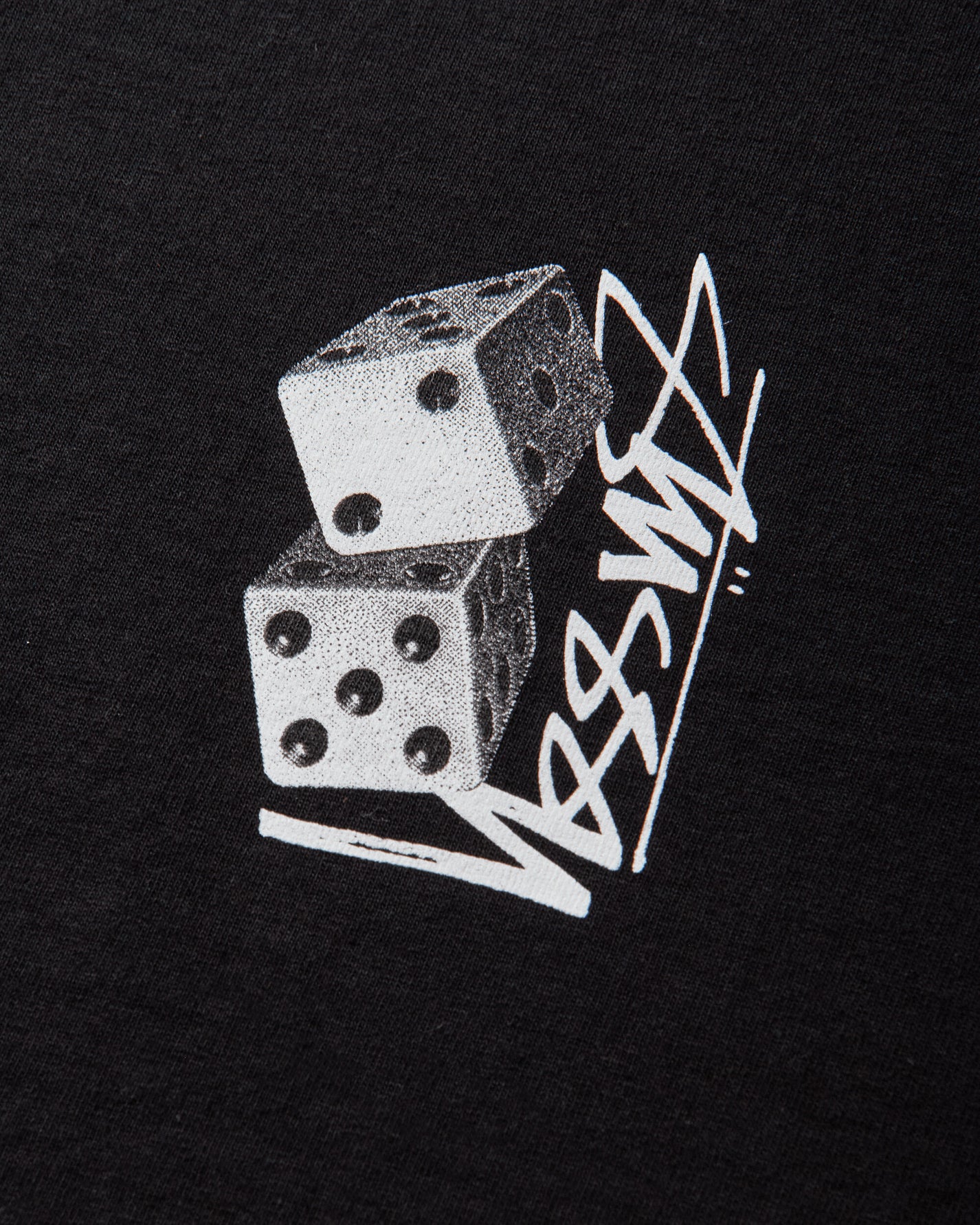 Stüssy Tall Dice Tee Black T-Shirts Shortsleeve 1905187SJ 0001