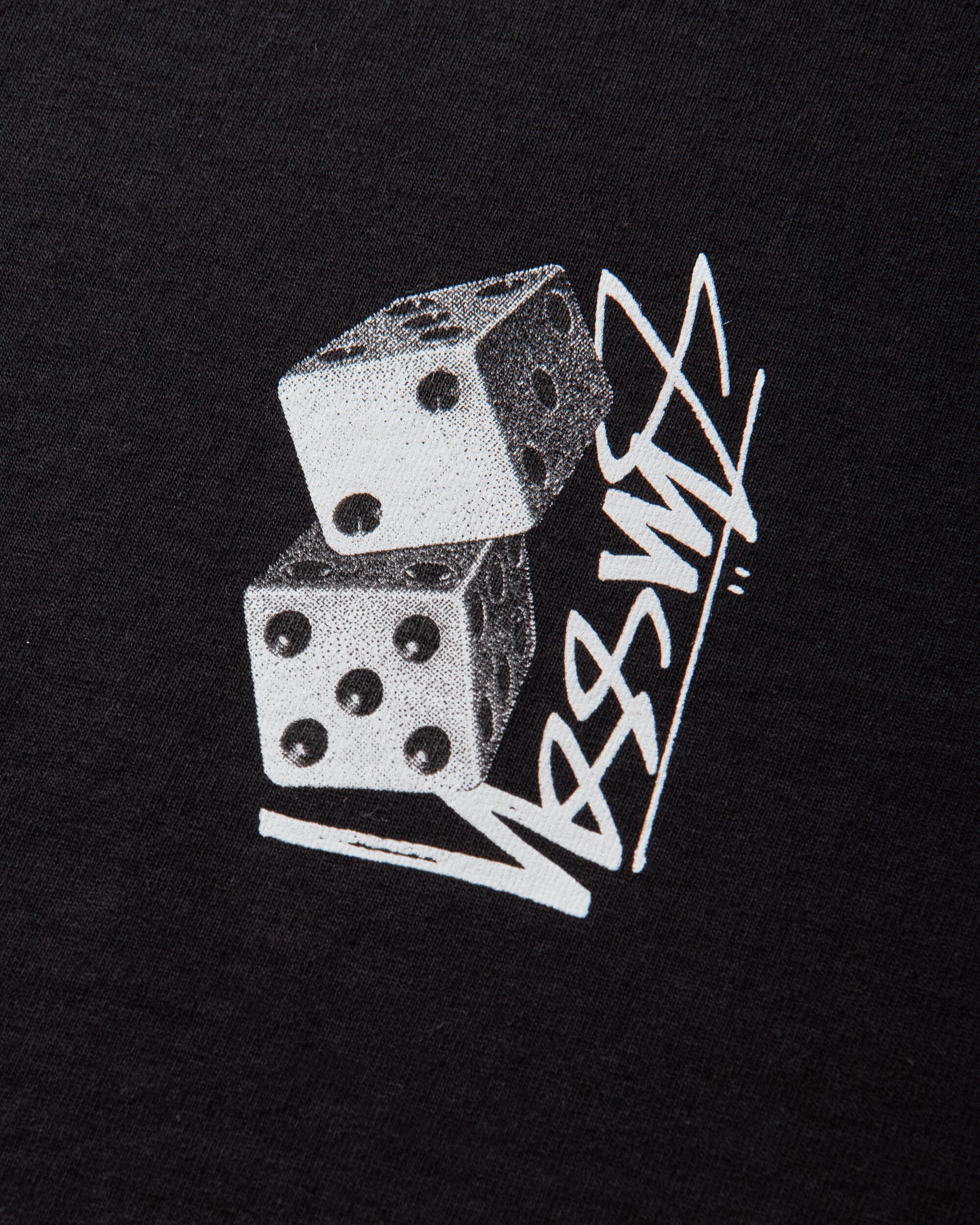 Stüssy Tall Dice Tee Black T-Shirts Shortsleeve 1905187SJ 0001