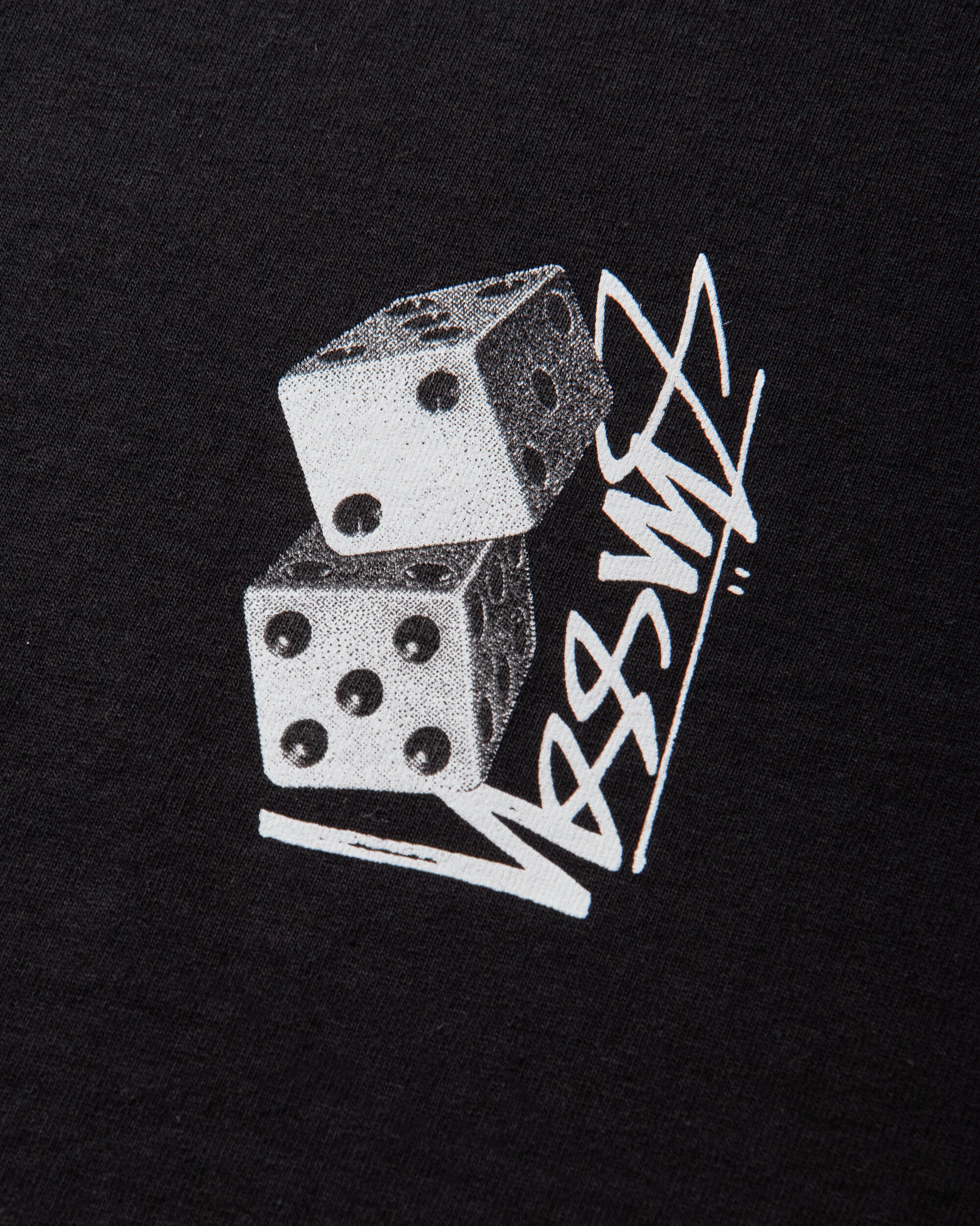 Stüssy Tall Dice Tee Black T-Shirts Shortsleeve 1905187SJ 0001