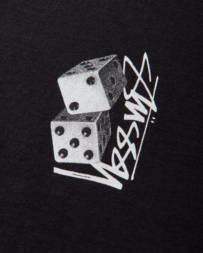 Stüssy Tall Dice Tee Black T-Shirts Shortsleeve 1905187SJ 0001
