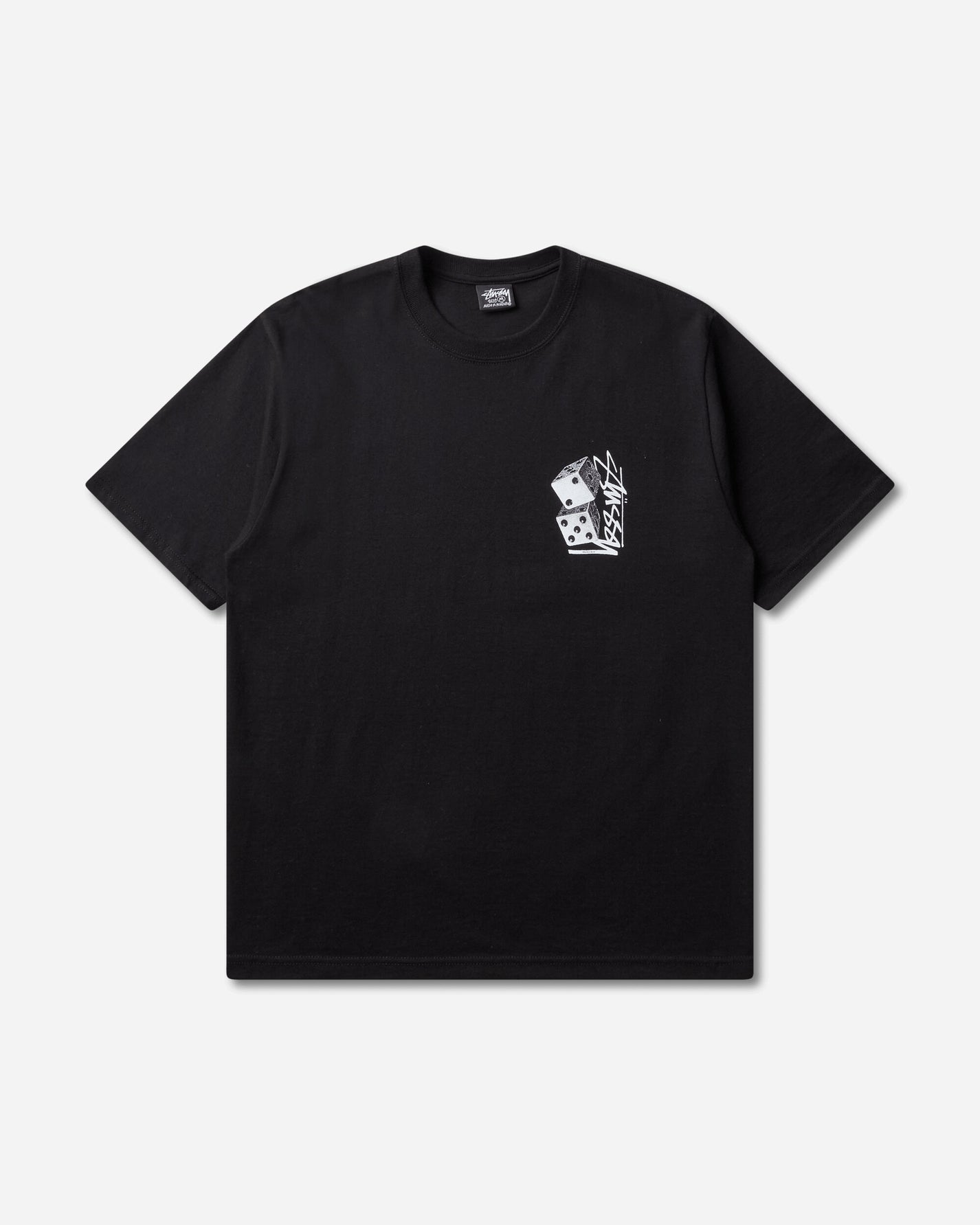 Stüssy Tall Dice Tee Black T-Shirts Shortsleeve 1905187SJ 0001
