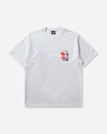 Stüssy Tall Dice Tee White T-Shirts Shortsleeve 1905187SJ 1201