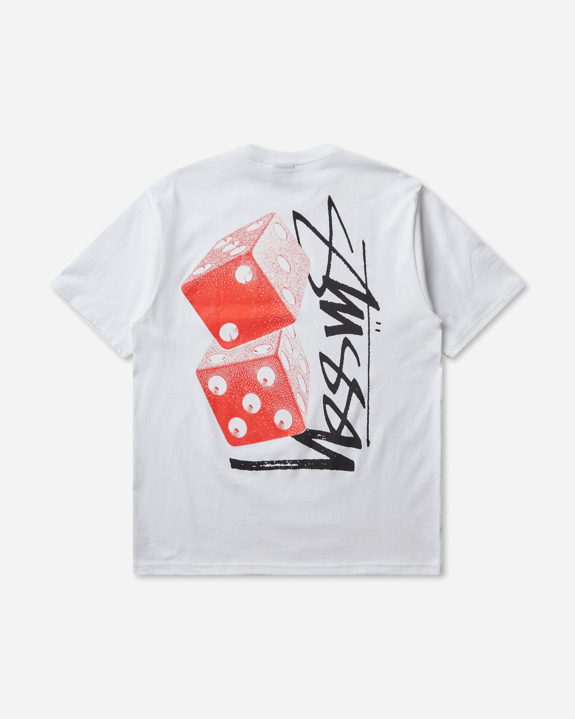 Stüssy Tall Dice Tee White T-Shirts Shortsleeve 1905187SJ 1201