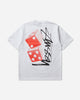 Stüssy Tall Dice Tee White T-Shirts Shortsleeve 1905187SJ 1201