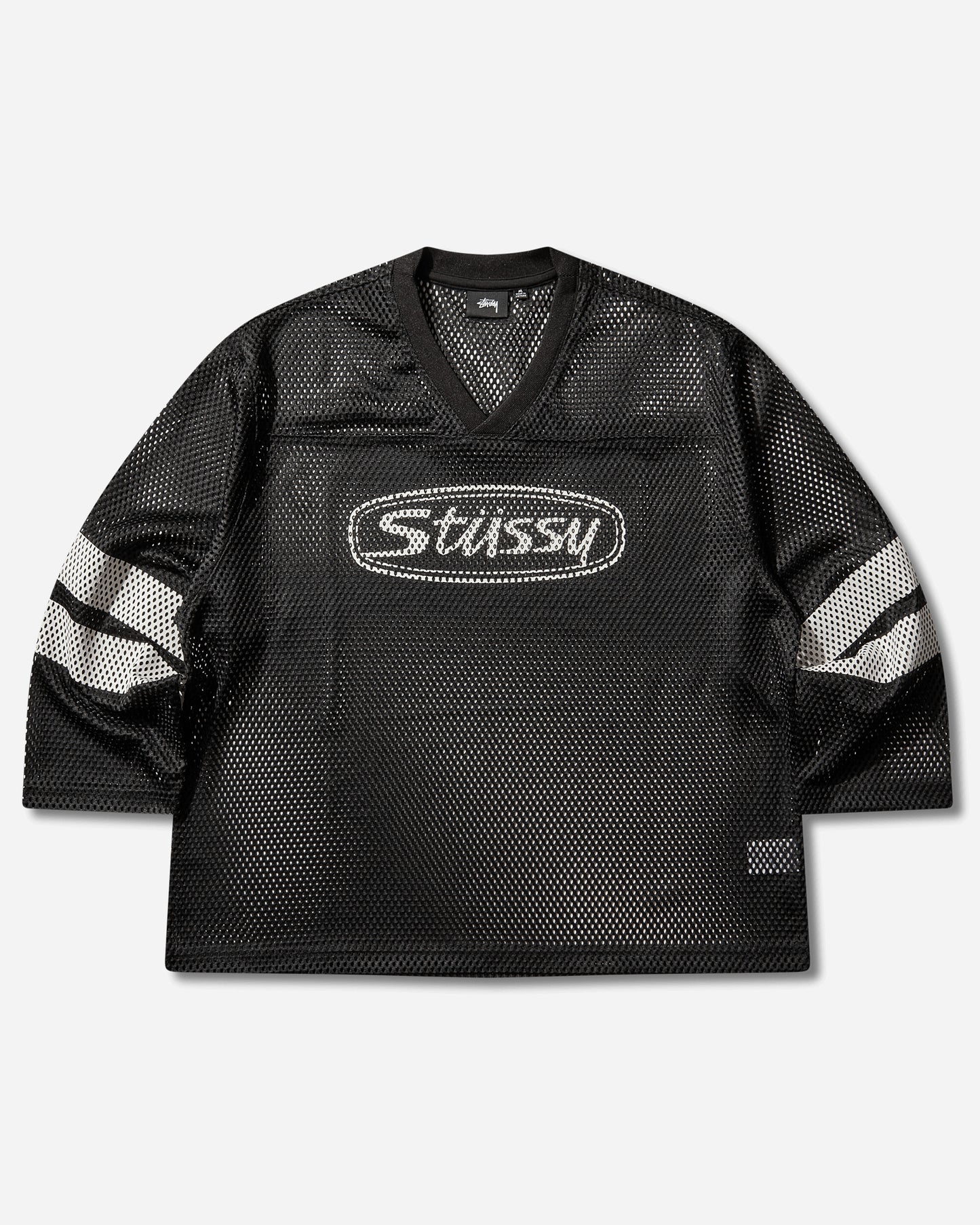 Stüssy Trucker Team Jersey Black T-Shirts Shortsleeve 1140384SJ 0001