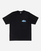Stüssy Wave Oval Tee Black T-Shirts Shortsleeve 1905181SJ 0001